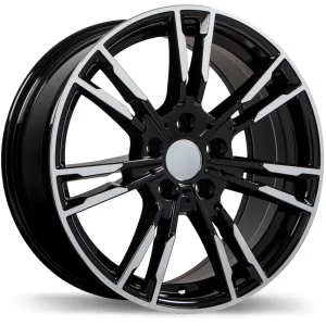 Replika – R231 – Black – 19″x8.5″ 25mm – All weather Wheels – R231-1985-44BG+25C666